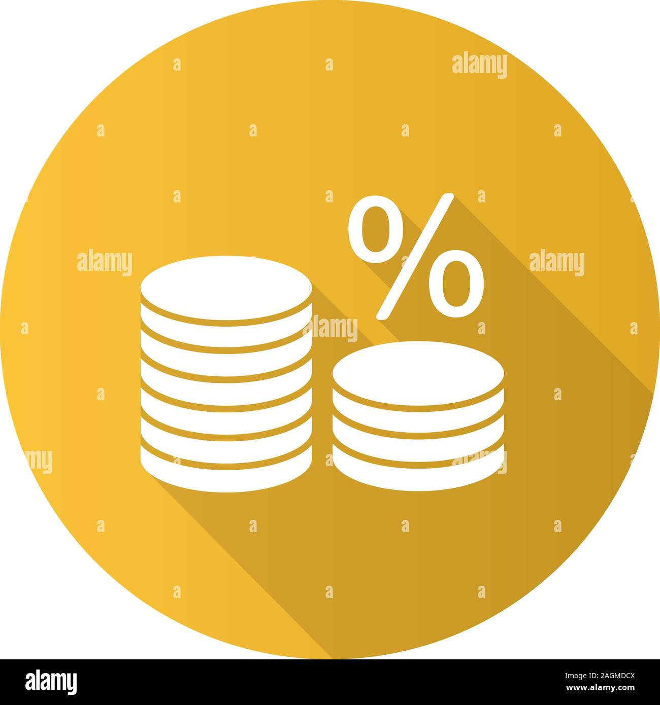 Negative interest rate Stock Vector Images - Alamy