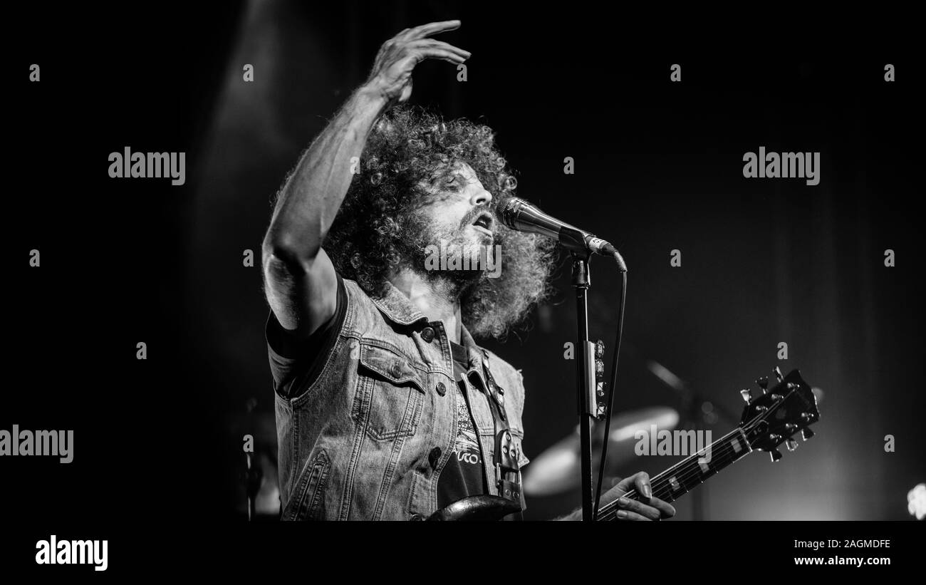 BRISBANE, AUSTRALIA Oct 07, 2017 Wolfmother are an Australian hard