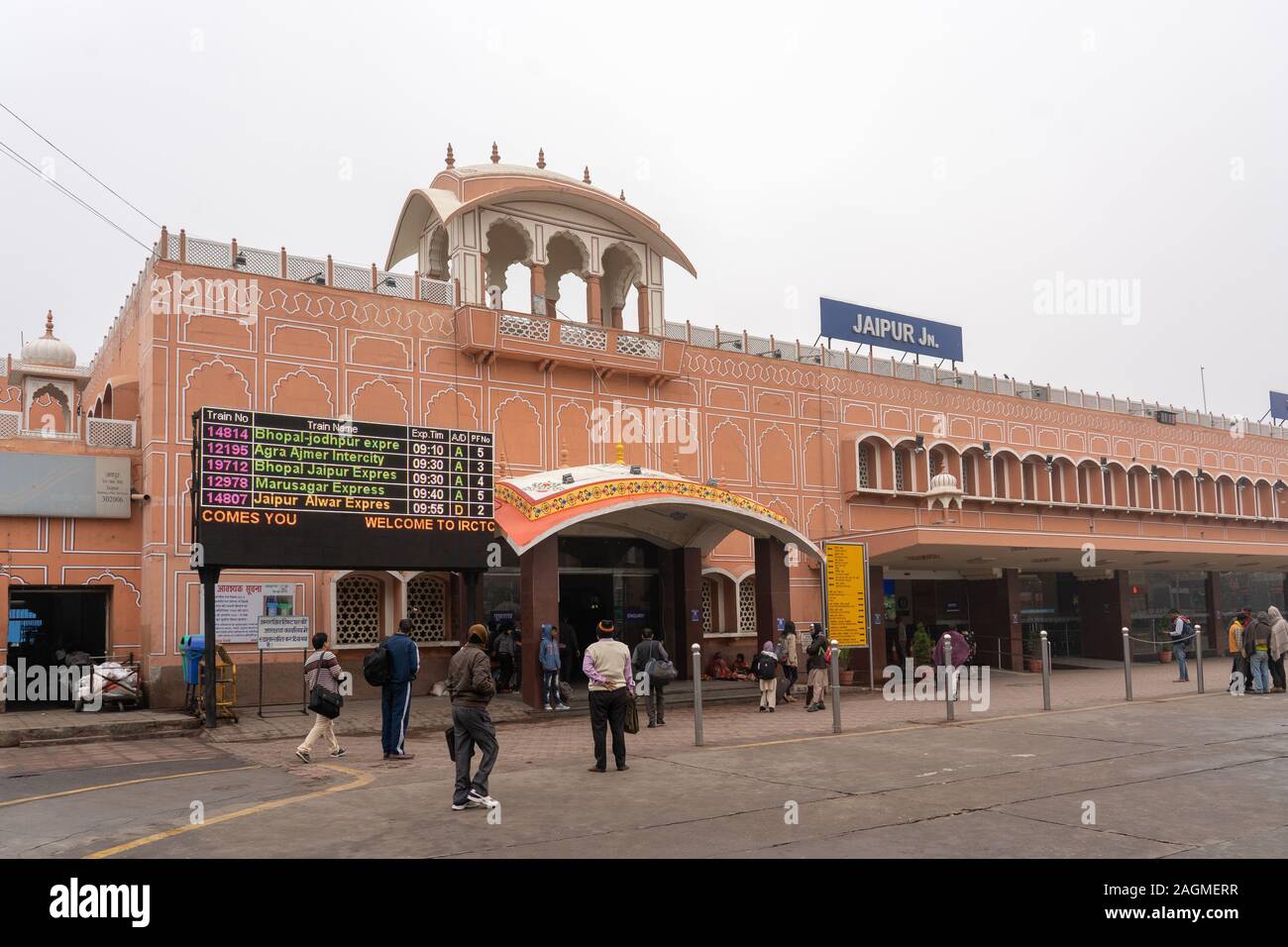 Jaipur junction railway station hires stock photography and images Alamy
