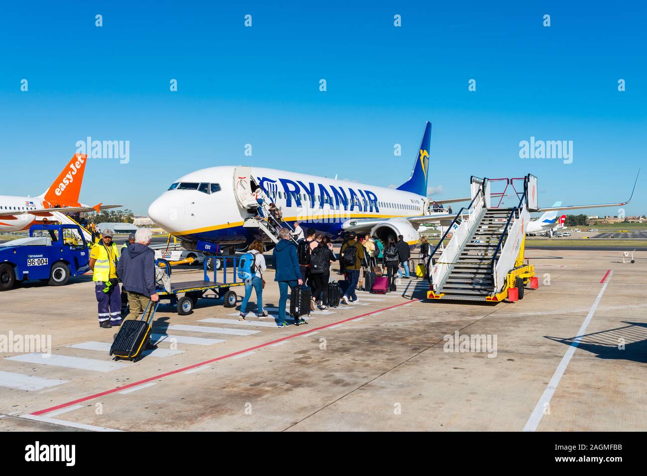 Cabin crew irish aviation hires stock photography and images Alamy