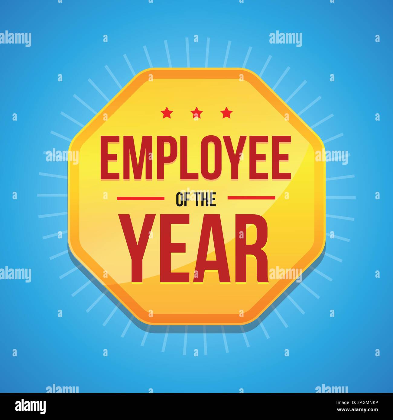 employee-of-the-year-award-badge-stock-vector-image-art-alamy