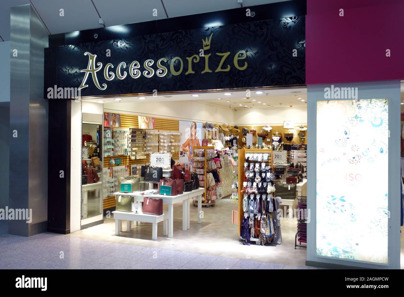 Accessorize Shop at Manchester International Airport Departure Lounge