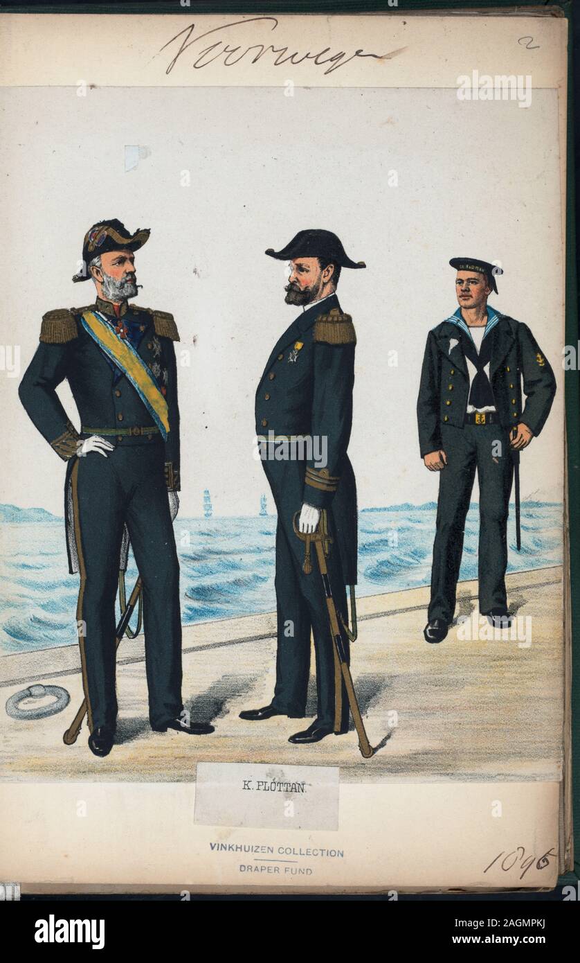 Norway and Sweden soldier, 1896 [part 1].; Norway and Sweden soldier