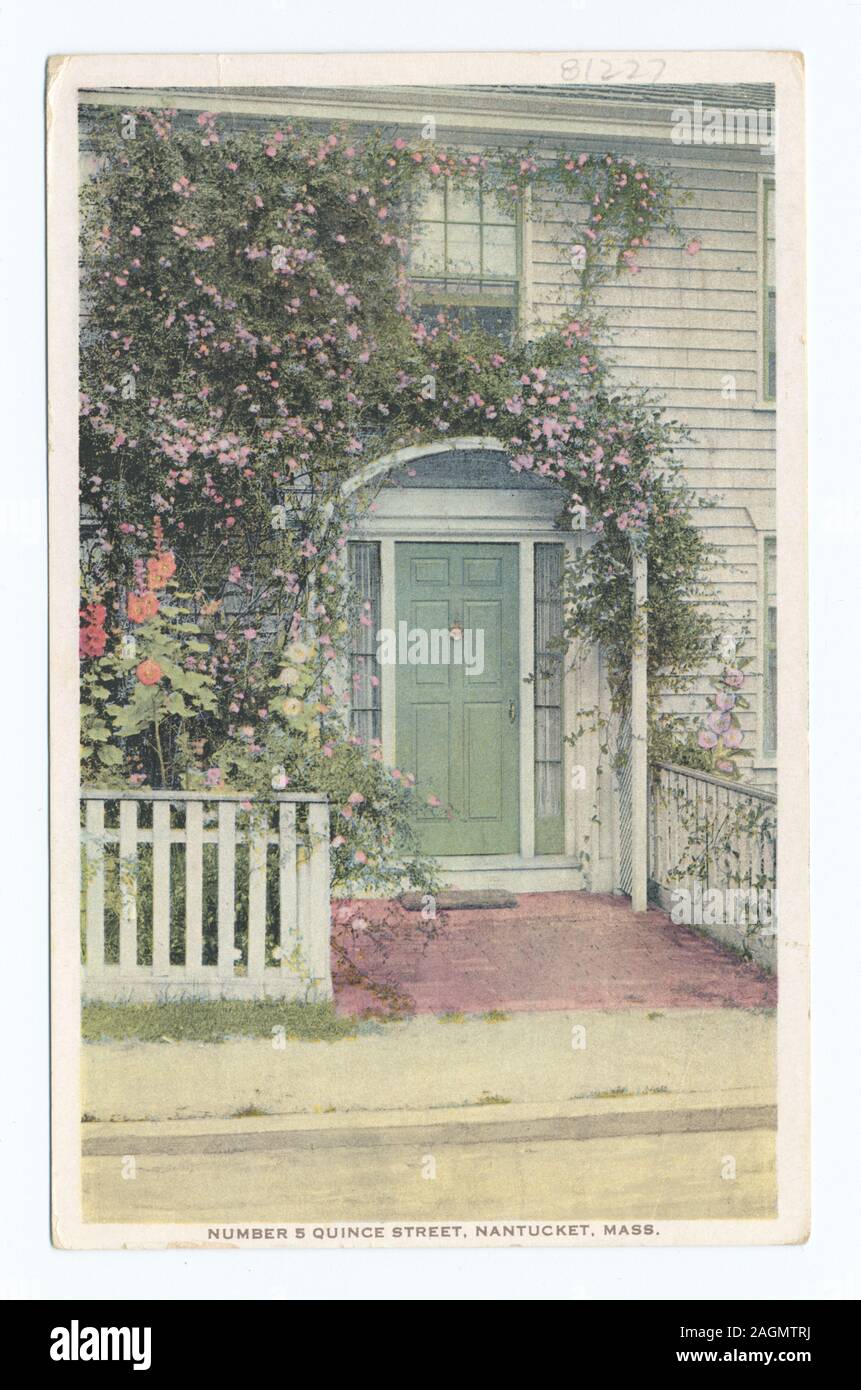 Postcard series number 81227 Continued contract issues.; Number 5