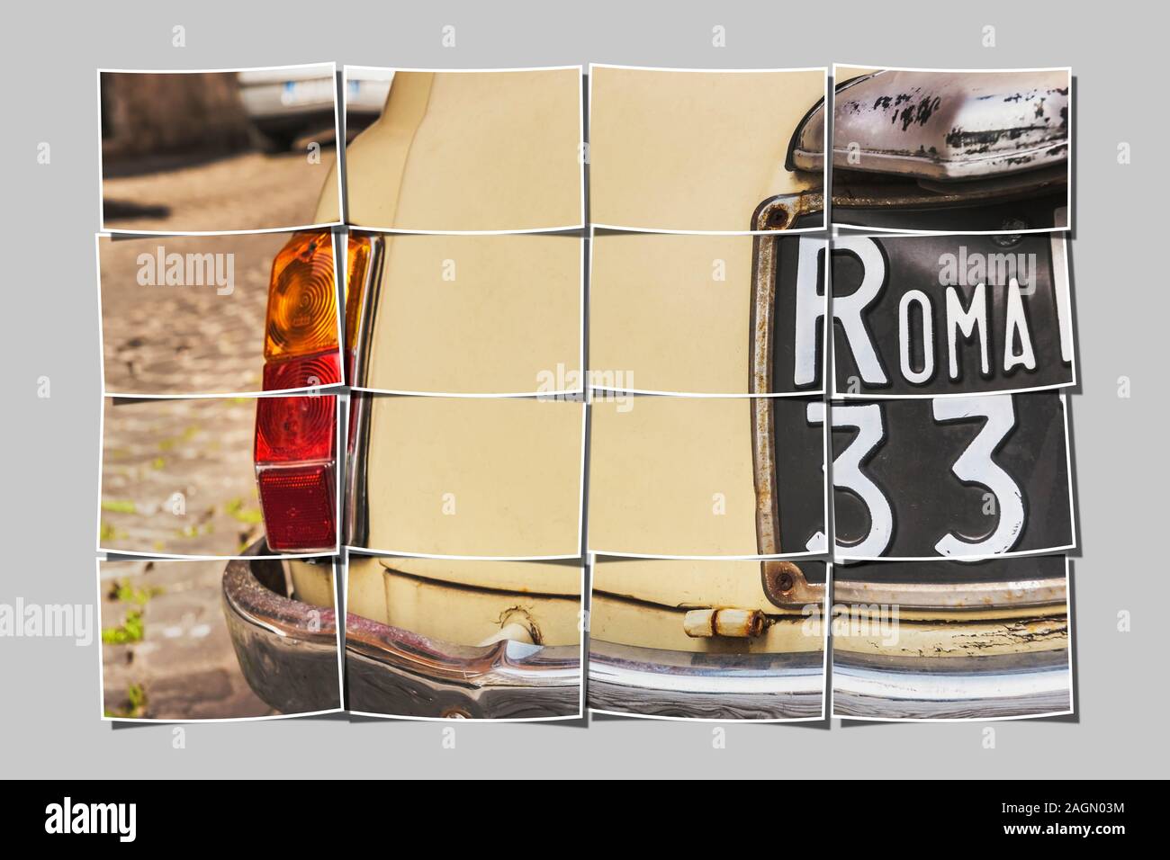 Number plate collage hires stock photography and images Alamy
