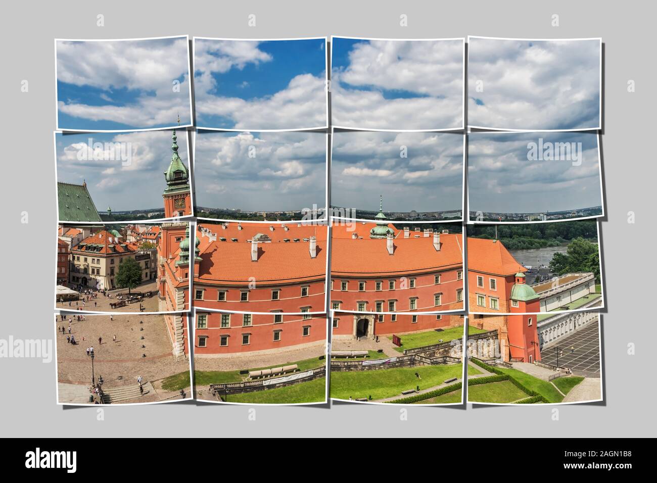 The Royal Castle in Warsaw (Zamek Krolewski w Warszawie), Masovian, Poland, Europe Stock Photo