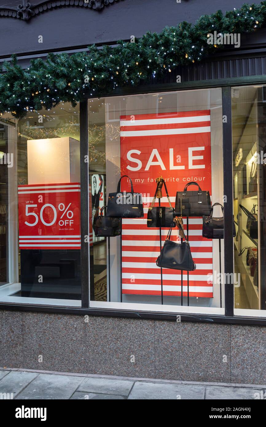 louis quatorze store in paris, bags on display Stock Photo - Alamy