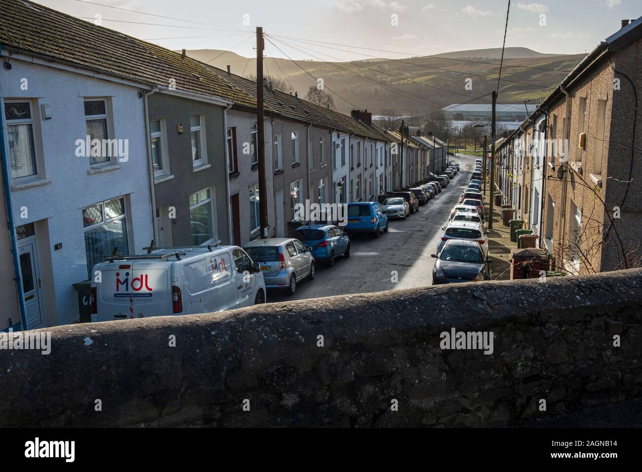 Mining village south wales hires stock photography and images Alamy