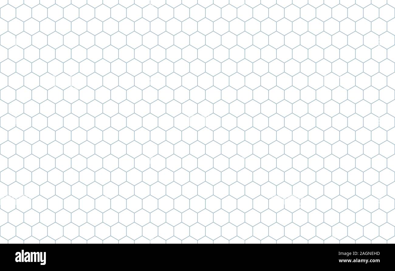 hexagon pattern in white Background Stock Vector Image & Art - Alamy