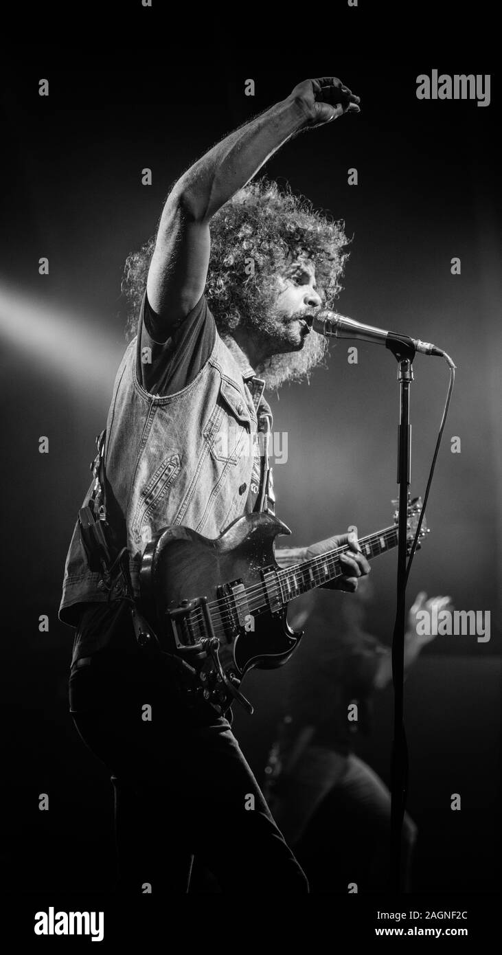 BRISBANE, AUSTRALIA Oct 07, 2017 Wolfmother are an Australian hard