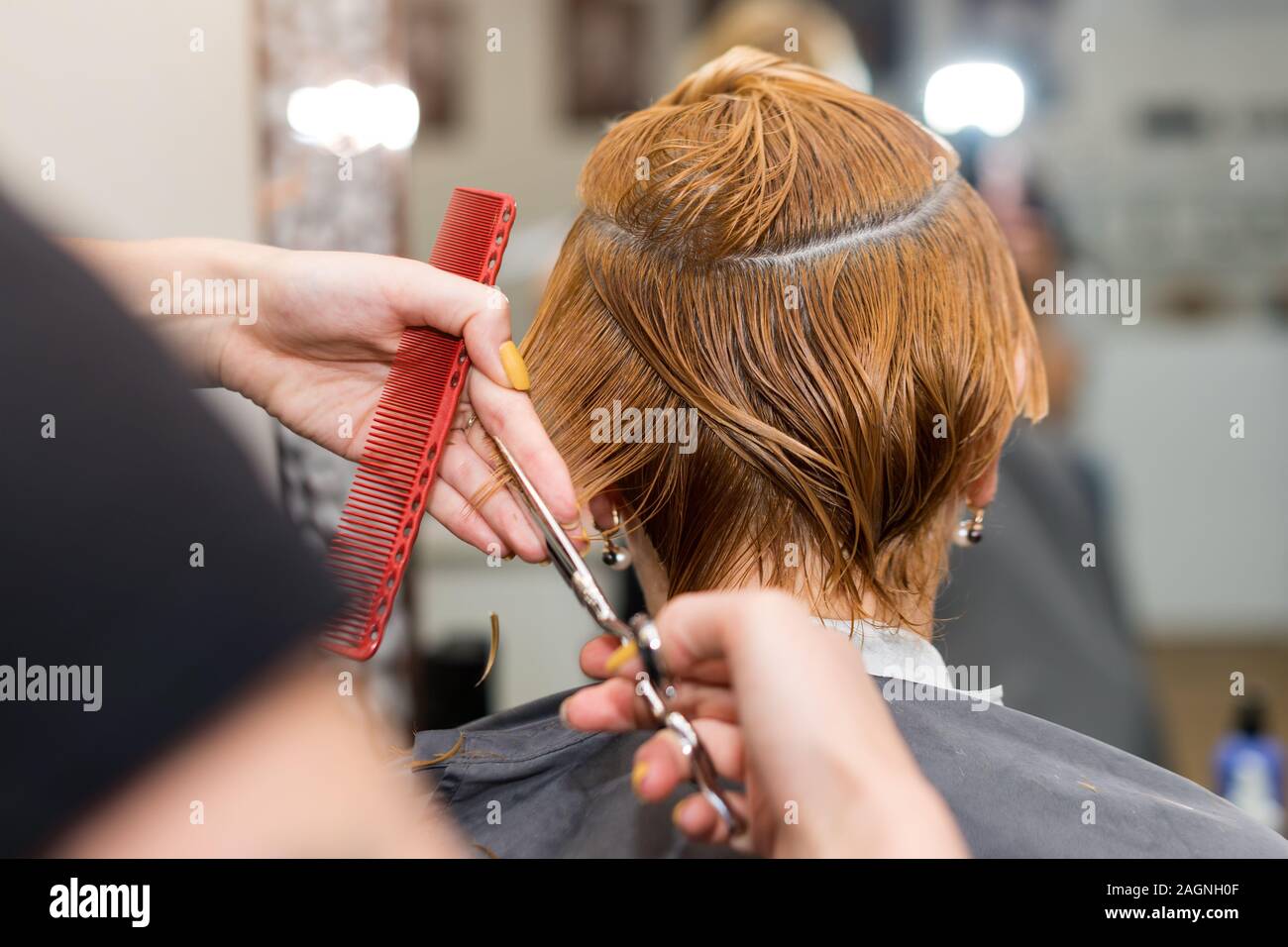 Red Hair Lock Stock Photos Red Hair Lock Stock Images