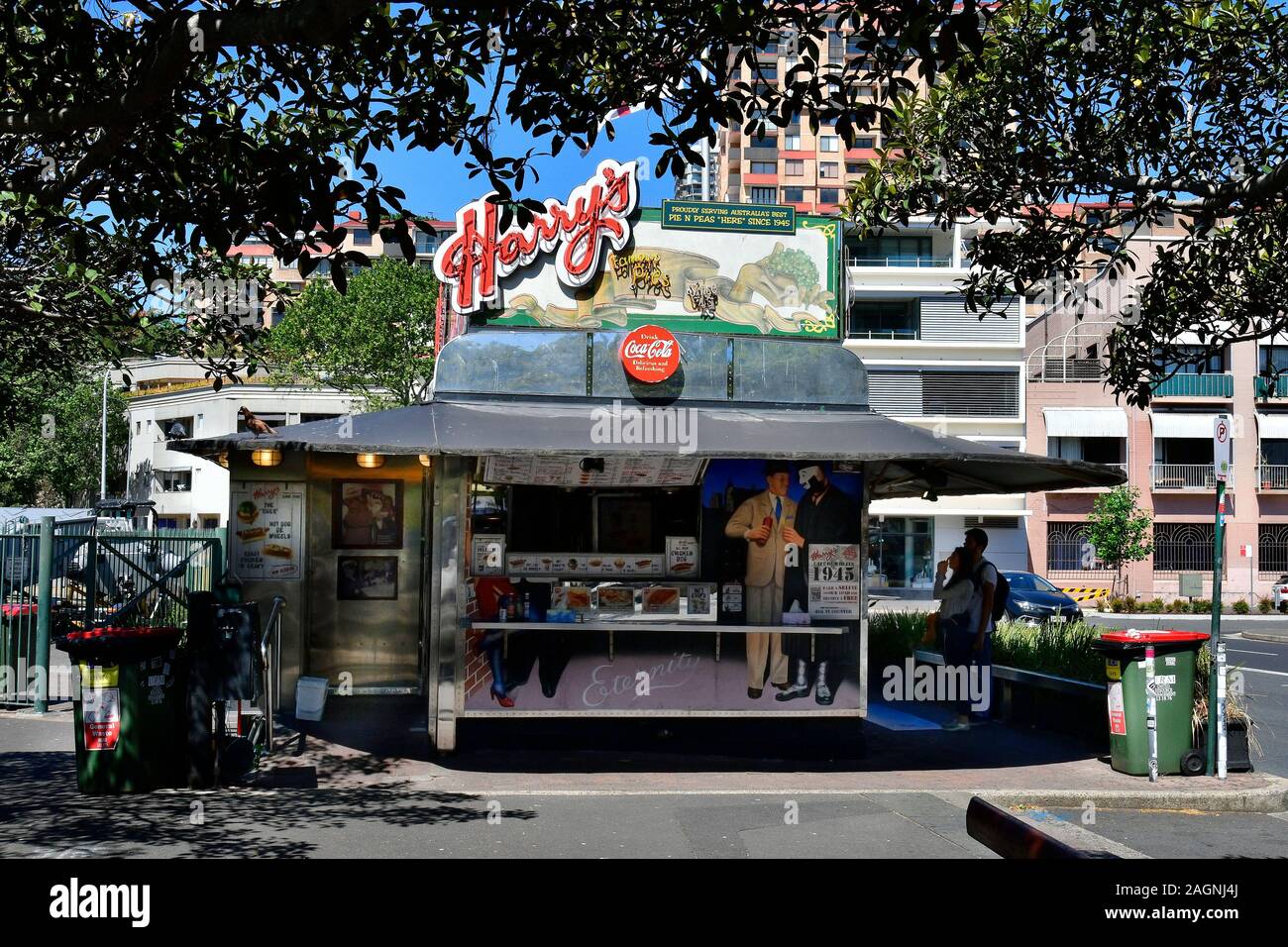 Sydney, NSW, Australia October 31, 2017 Harry's Cafe de Wheels is an
