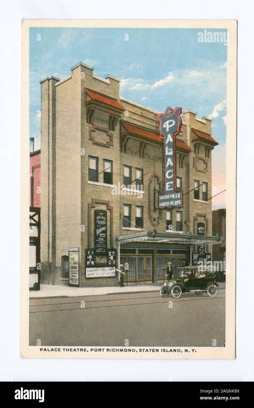 Vaudeville theatre 1900s hi-res stock photography and images - Alamy