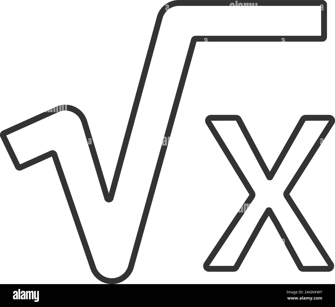 math symbol for squared