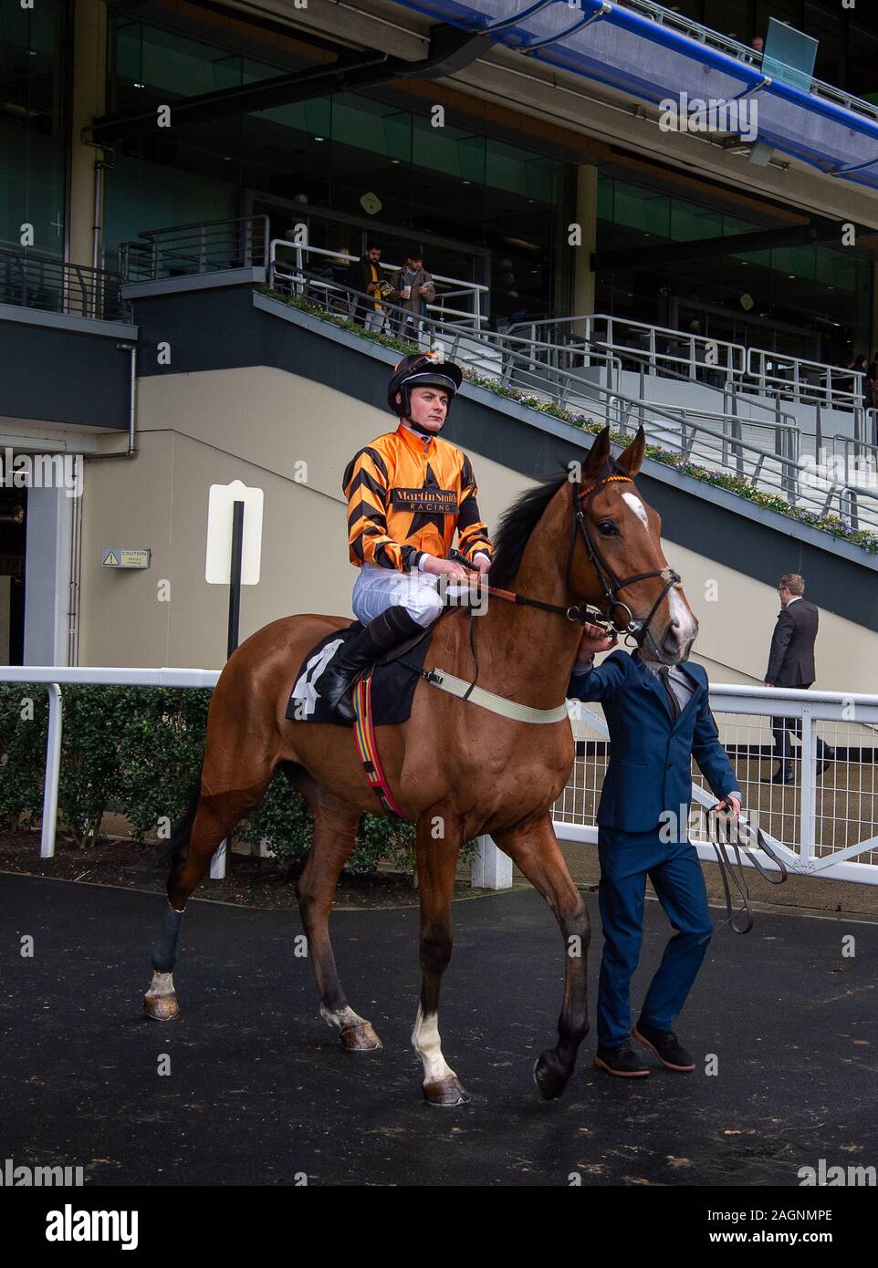 Ascot Christmas Family Racing Weekend Ascot Racecourse Berkshire Uk 20th December 2019 Jockey Eoin Walsh On Horse Friends Don T Ask Before The Eventmasters Maiden Hurdle Race Credit Alamy Maureen Mclean Stock Photo