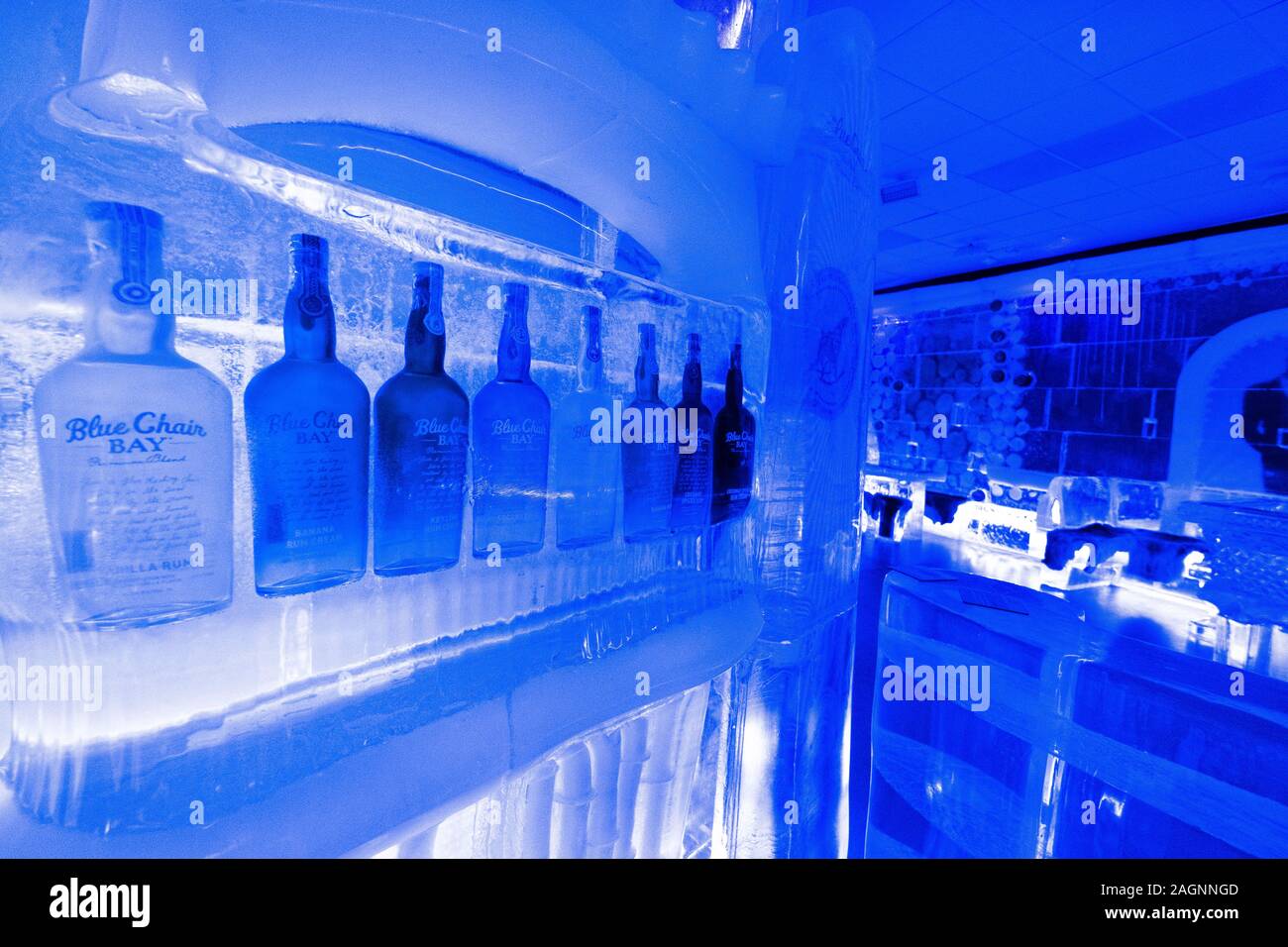 Minus5 Ice Bar at the The Shoppes at Mandalay Place, Las Vegas, NV, USA Stock Photo Alamy
