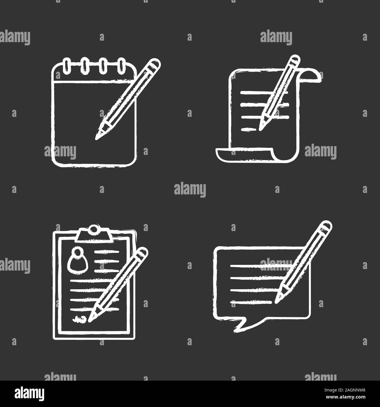 Drawing and writing tools icons set, cartoon style Stock Vector Image & Art  - Alamy