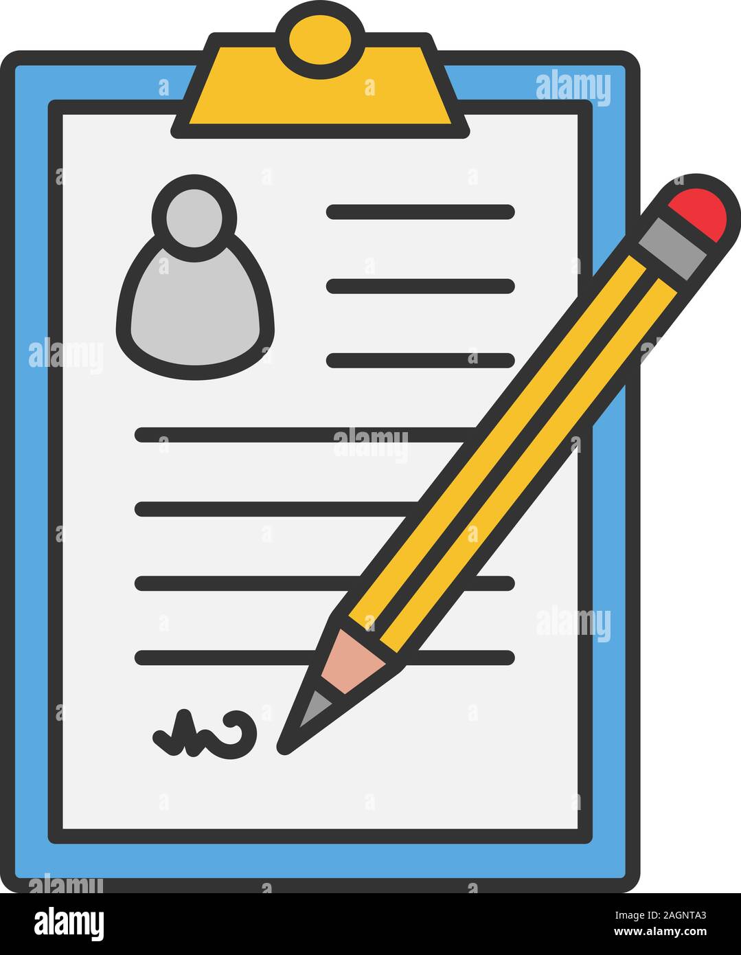 sign contract clip art