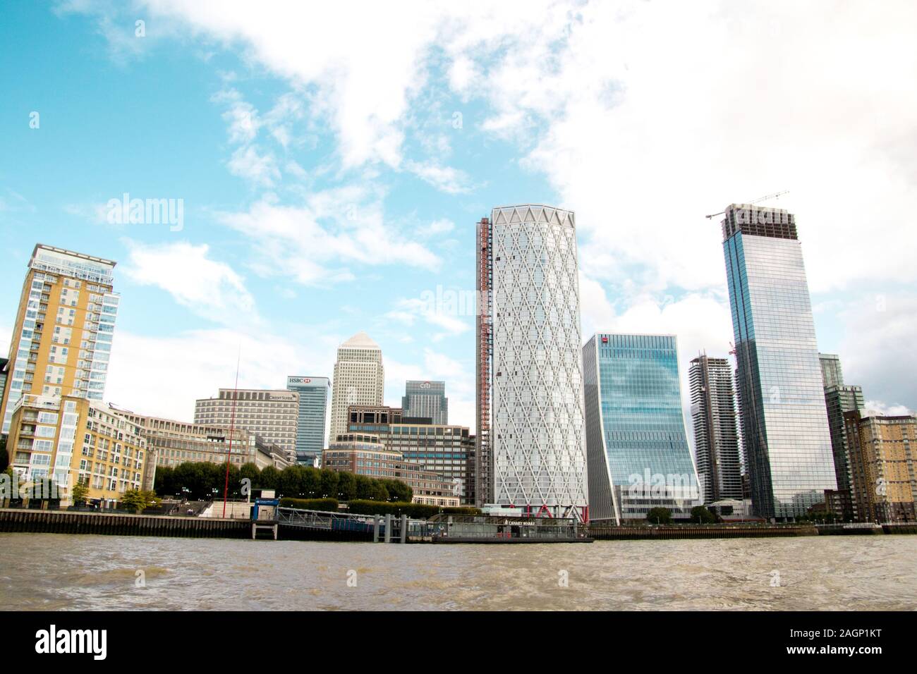 A Typical View Of The Famous London Skyline And It's Huge Buildings ...