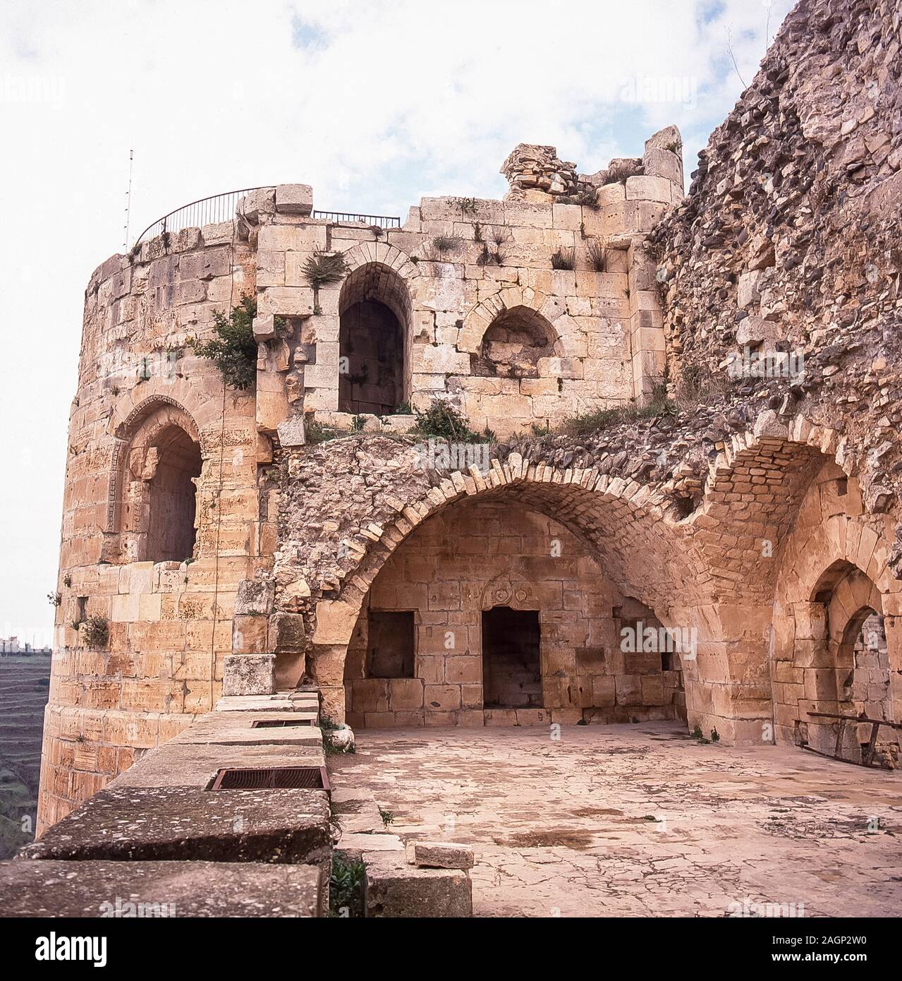 Krak dei cavalieri, Syria, Fortress of Knights. (Qala'at A…