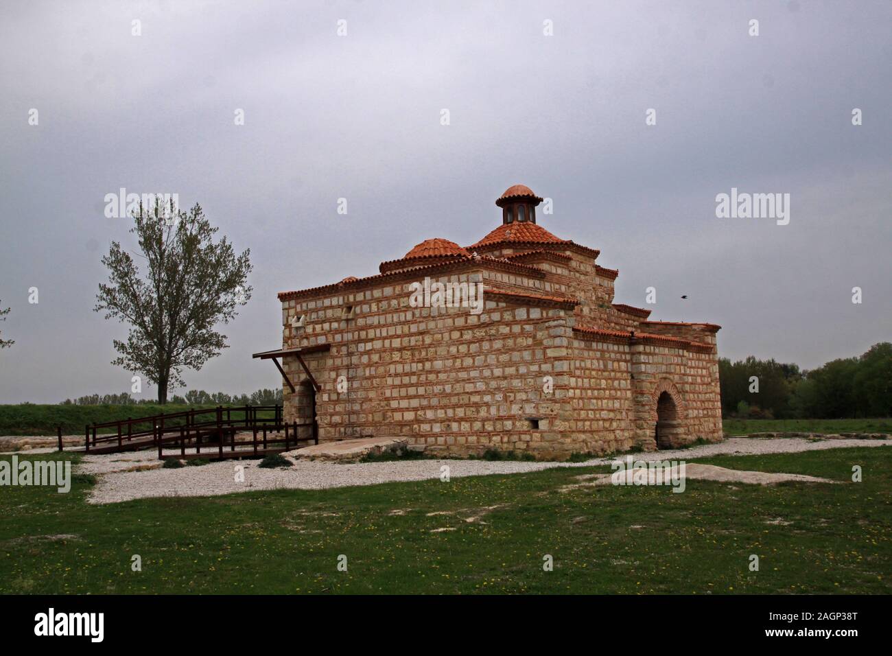 edirne sarayiçi ottoman palace a small structure to the present Stock Photo