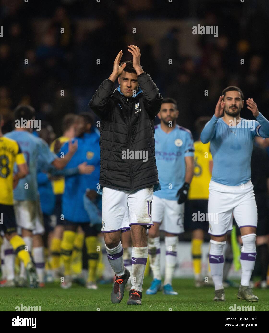 Rodri of Man City at full time during the Carabao Cup QF match between  Oxford United and Manchester City at the Kassam Stadium, Oxford, England on  18 Stock Photo - Alamy