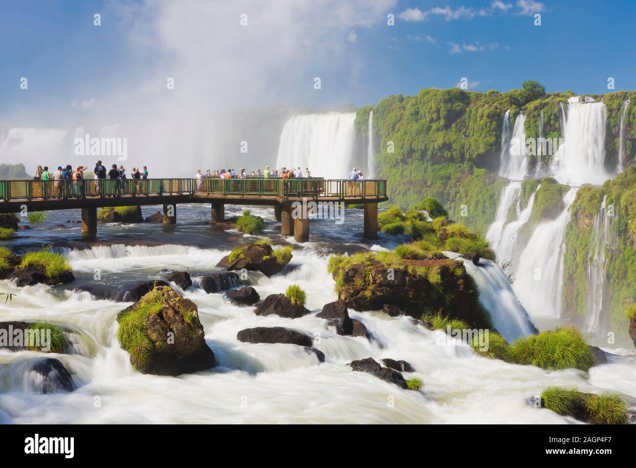 Iguacu Falls National Park, Brazil Stock Photo