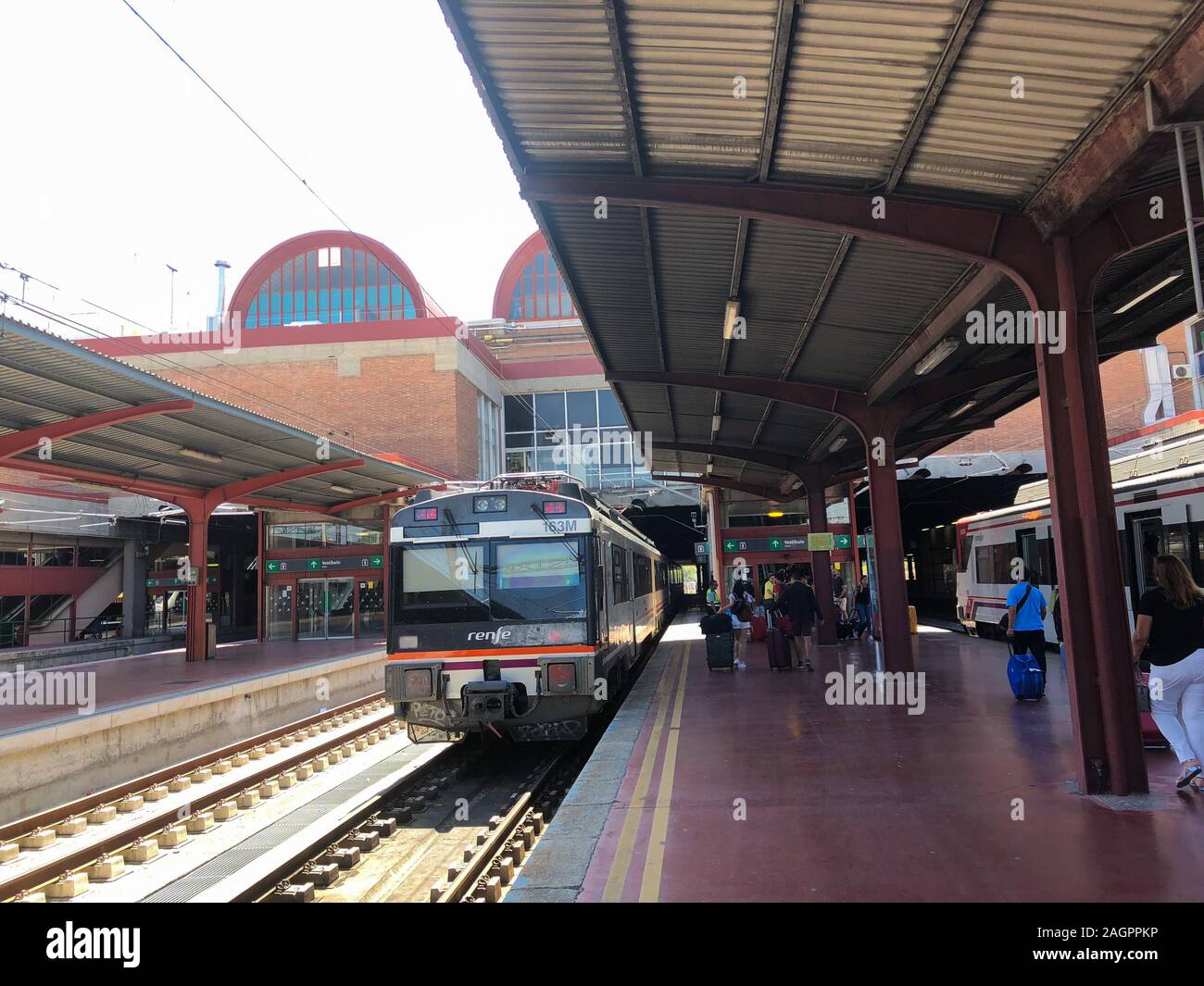 Chamartín train station, Madrid, Spain Stock Photo Alamy