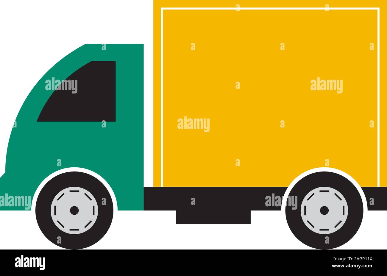 Box truck icon design template vector isolated Stock Vector Image & Art
