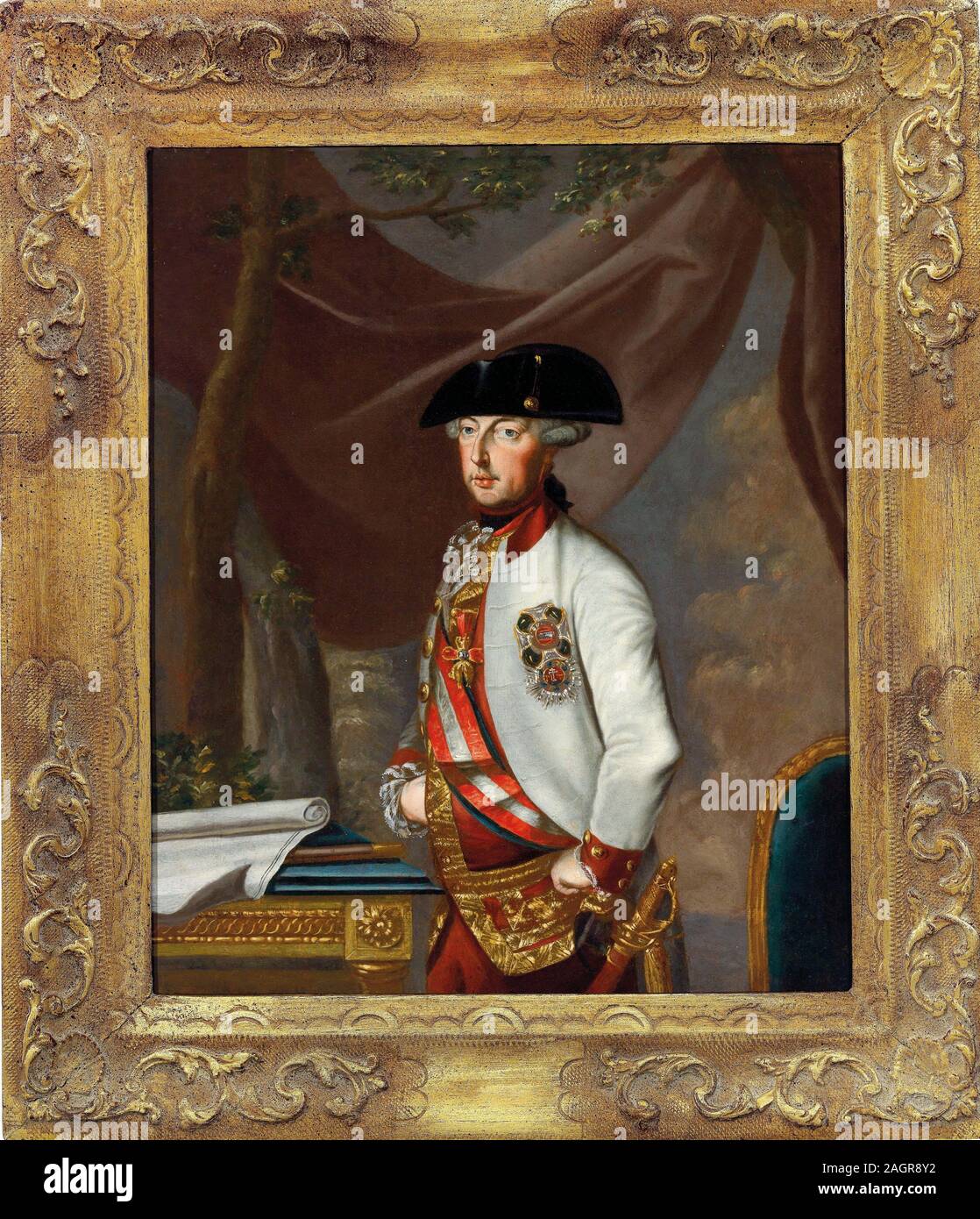 Portrait of Emperor Joseph II (17411790). Museum PRIVATE COLLECTION