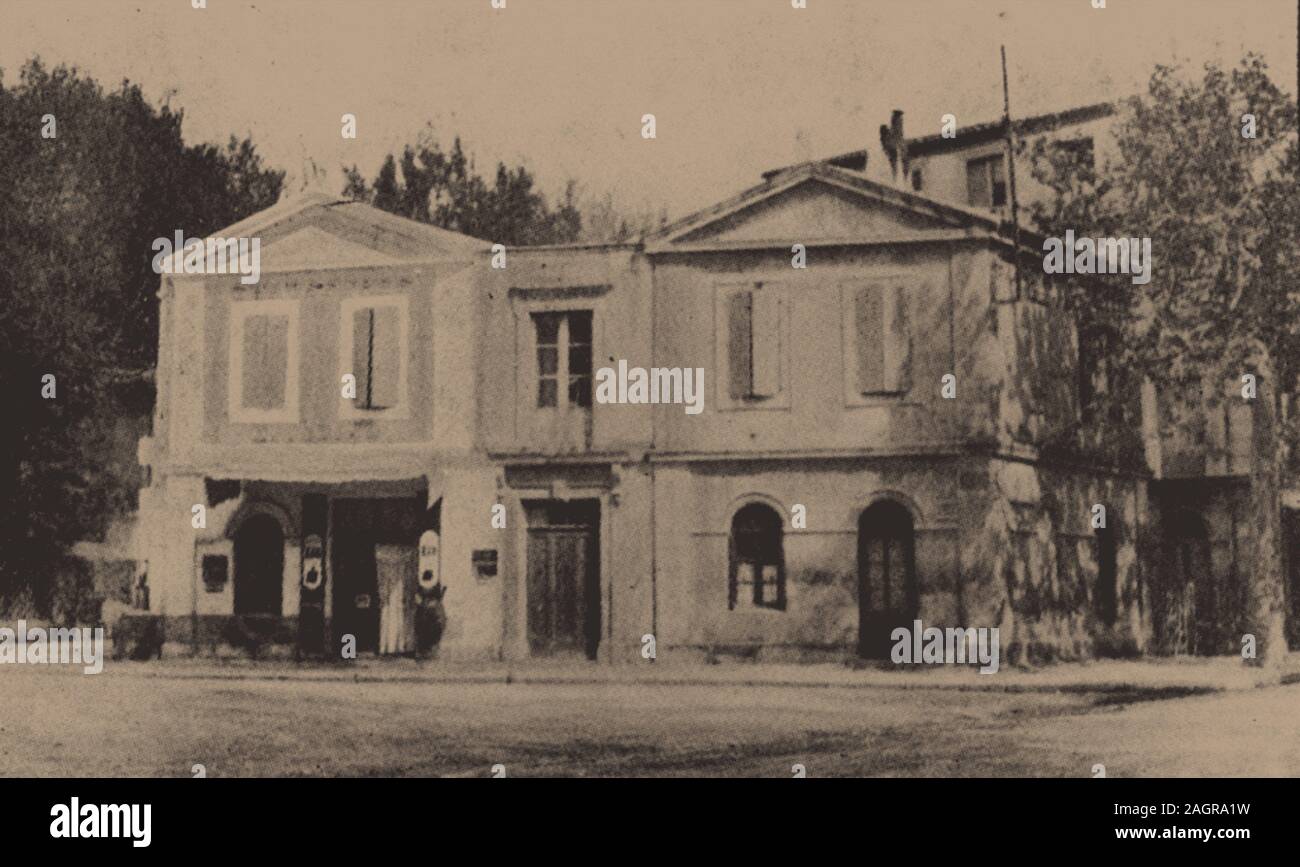 The Yellow House on the Place Lamartine at Arles. Museum PRIVATE
