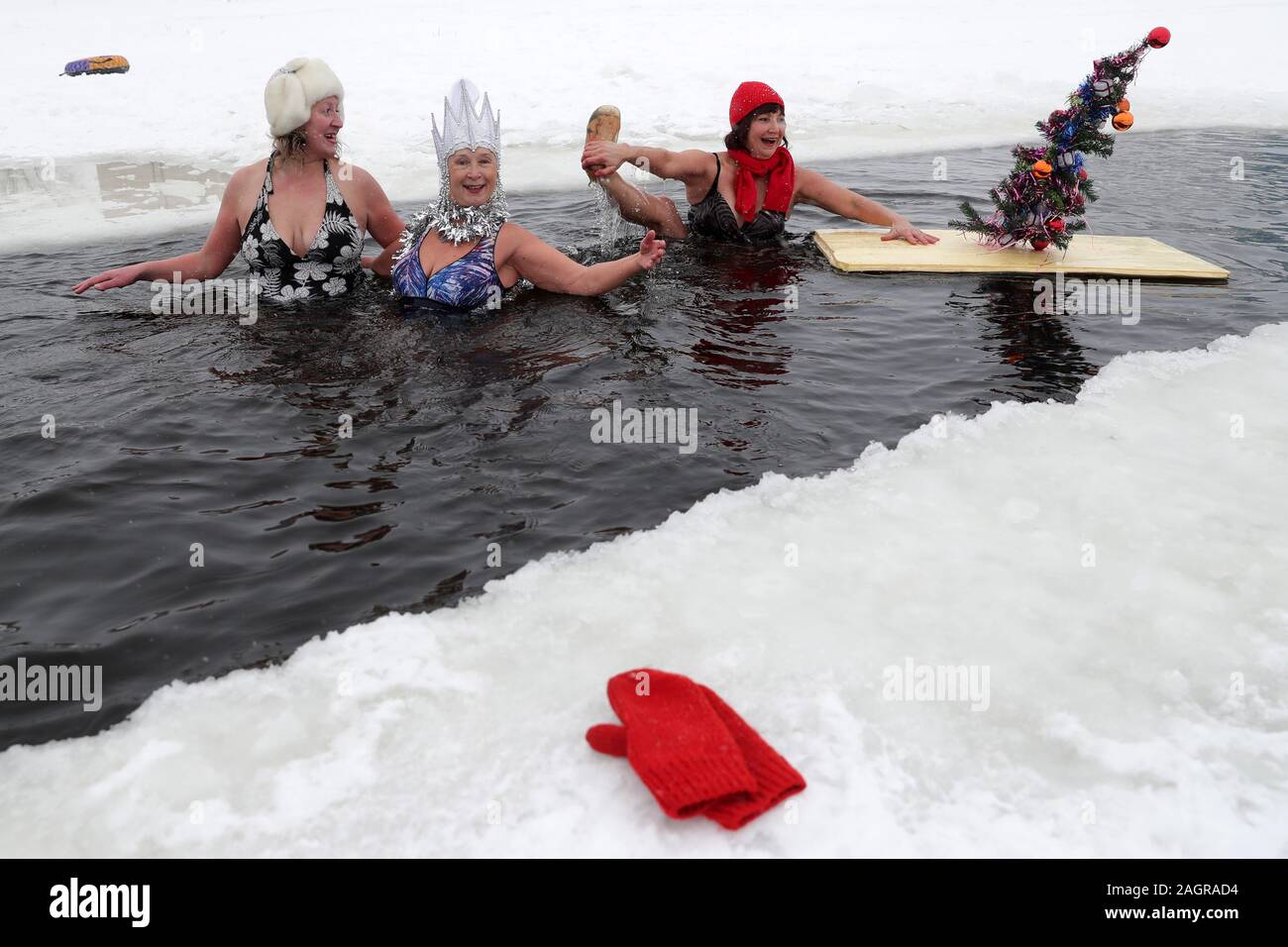 winter swimming costume