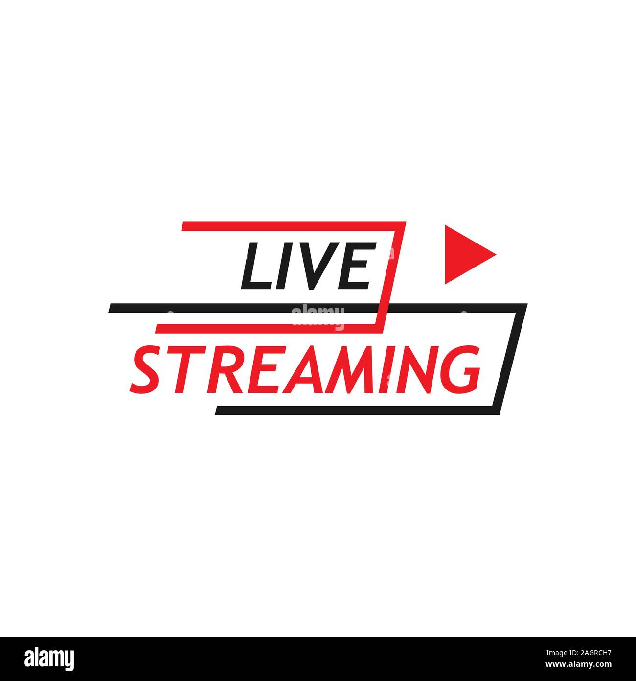 Live streaming connection Stock Vector Images - Alamy