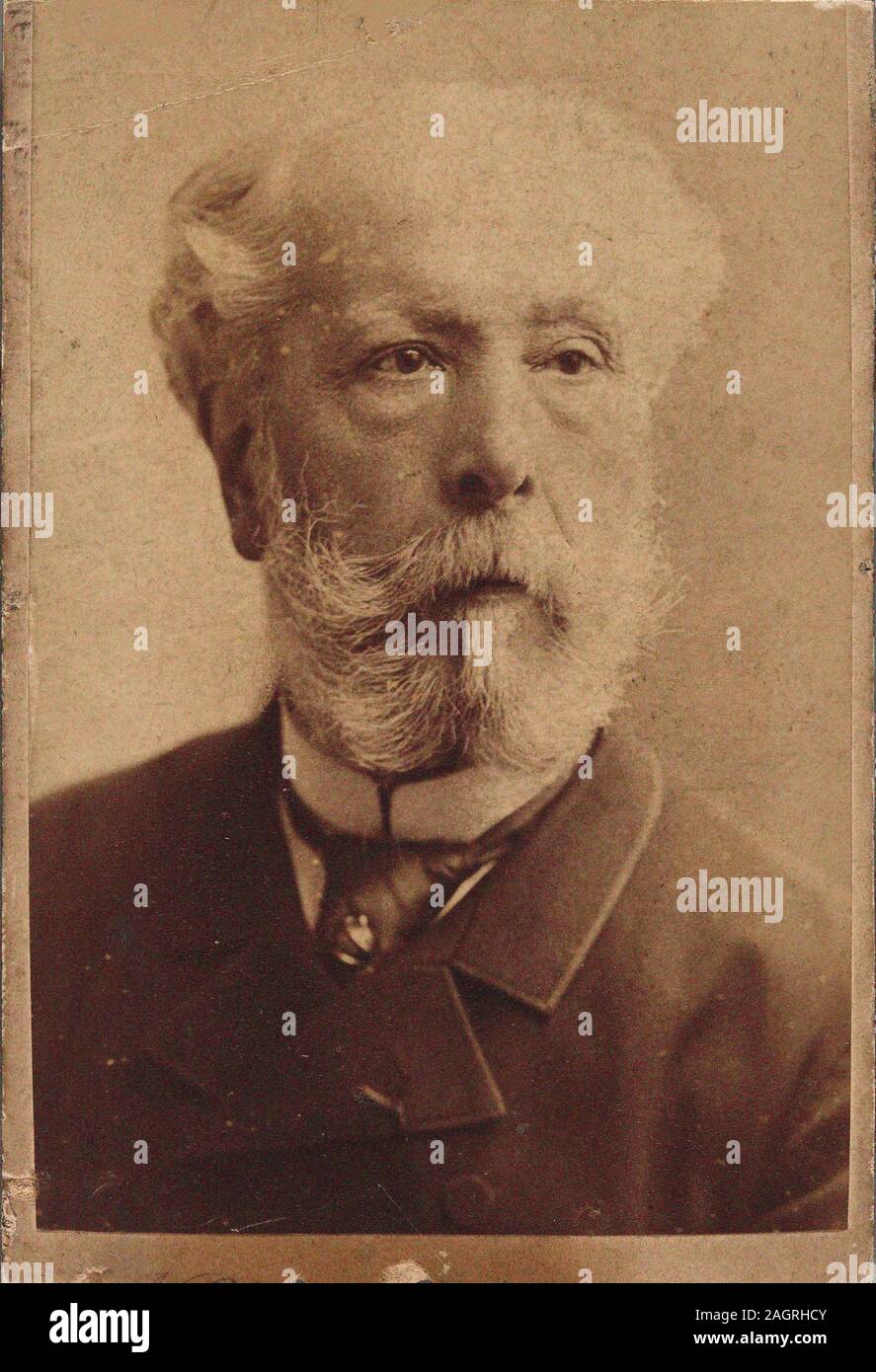 Portrait of the Composer Édouard Lalo (1823-1892). Museum: PRIVATE COLLECTION. Author: ANONYMOUS. Stock Photo