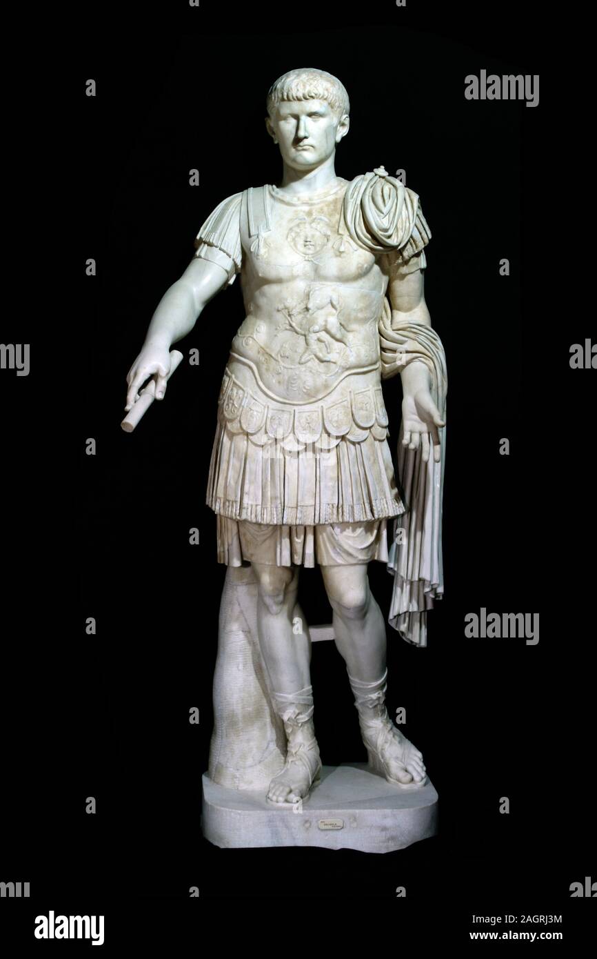 Emperor Caligula. Museum: Museo Archeologico Nazionale di Napoli ...