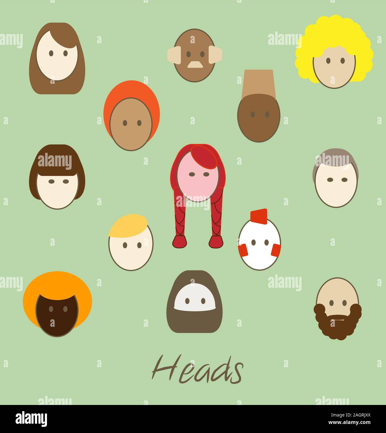 Avatar woman profile cartoon Stock Vector Images - Alamy