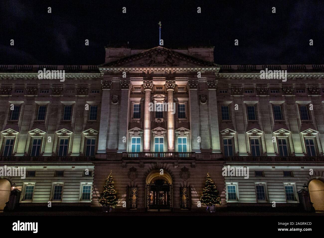 Buckingham Palace At Christmas