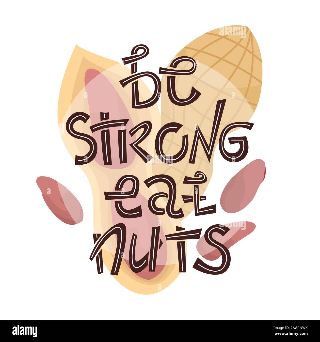 Strong peanuts Stock Vector Images Alamy