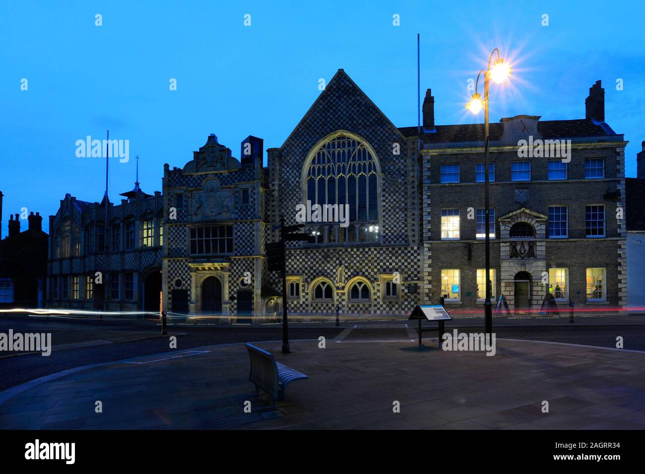 Exterior of the Town Hall and Trinity Guildhall, Kings Lynn town