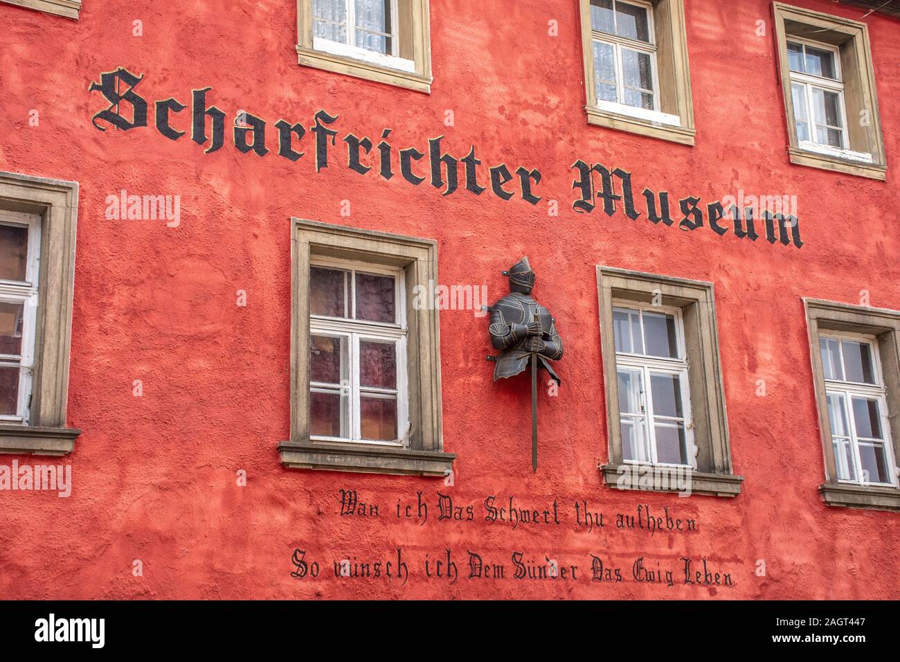 Scharfrichtermuseum Stock Photo