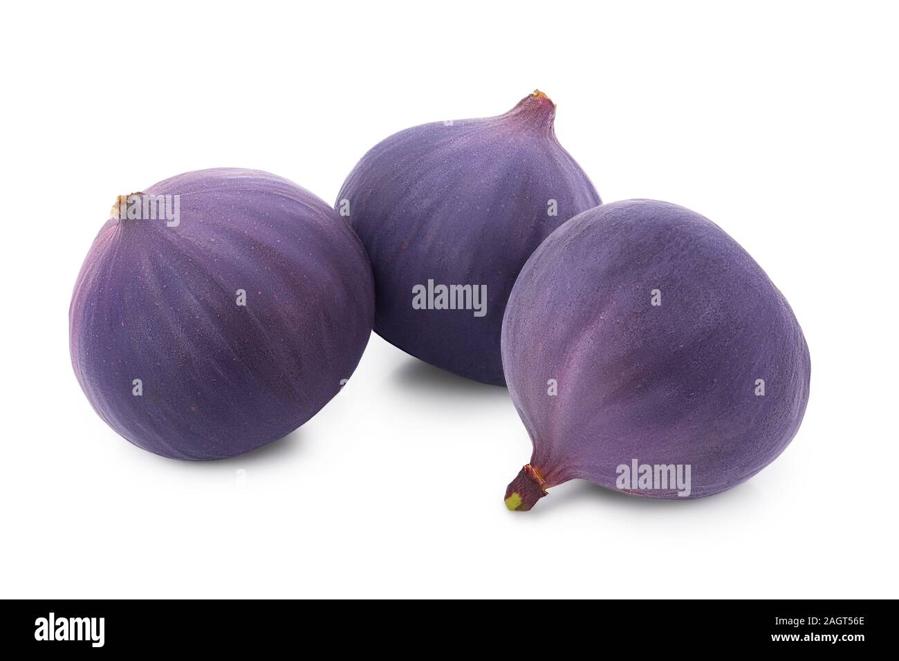 Fresh fig fruit isolated on white background, Stock Photo