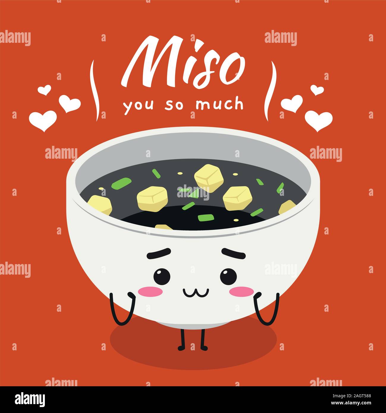 A cute white bowl of miso soup. Vector Illustration Stock Vector Image & Art - Alamy A cute white bowl of miso soup. Vector Illustration Stock Vector Image & Art - Alamy