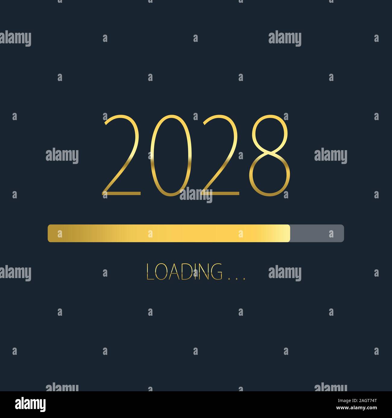 Happy New Year 2028 High Resolution Stock Photography and Images - Alamy