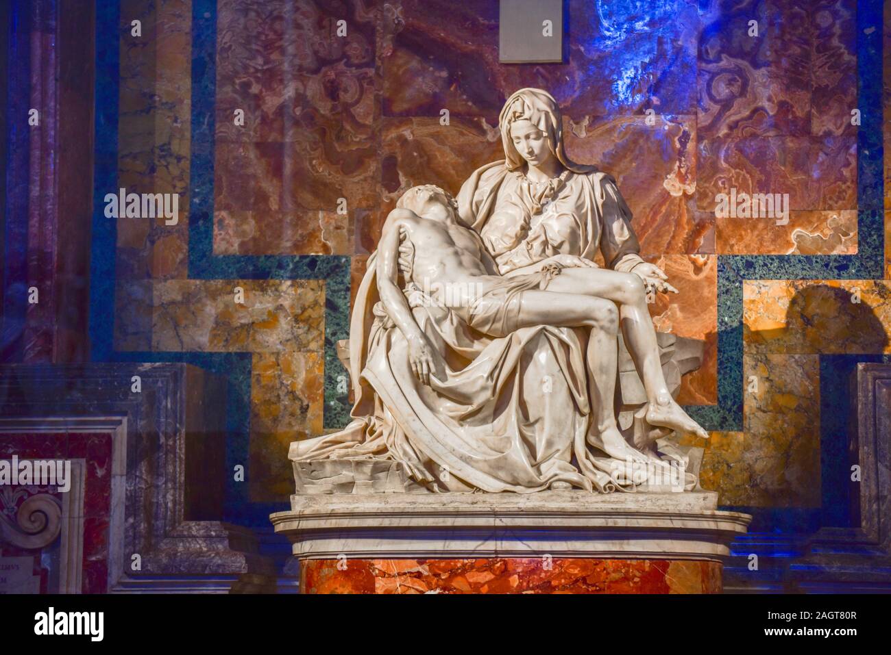 Renaissance Statue of Pieta, Statue of Mary and Jesus by Michelangelo