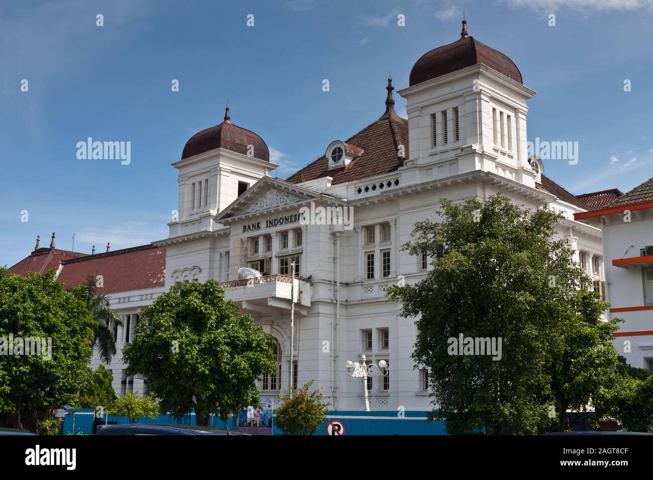 National Bank of Indonesia Branch in Yogyakarta Stock Photo - Alamy