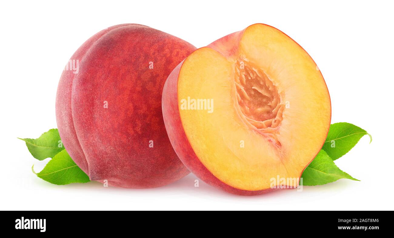 Isolated Peaches One Whole Pink Peach Fruit And A Half Isolated On White Background With Clipping Path Stock Photo Alamy Isolated Peaches One Whole Pink Peach Fruit And A Half Isolated On White Background With Clipping Path Stock Photo Alamy