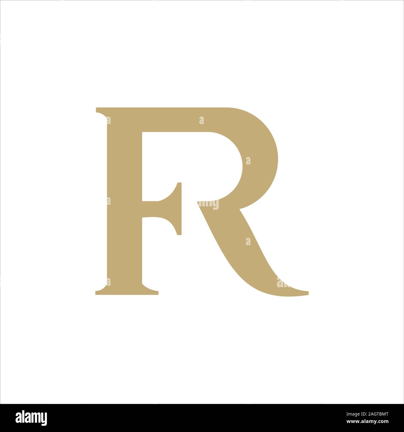 initial letter fr or rf logo vector designs Stock Vector Image & Art ...