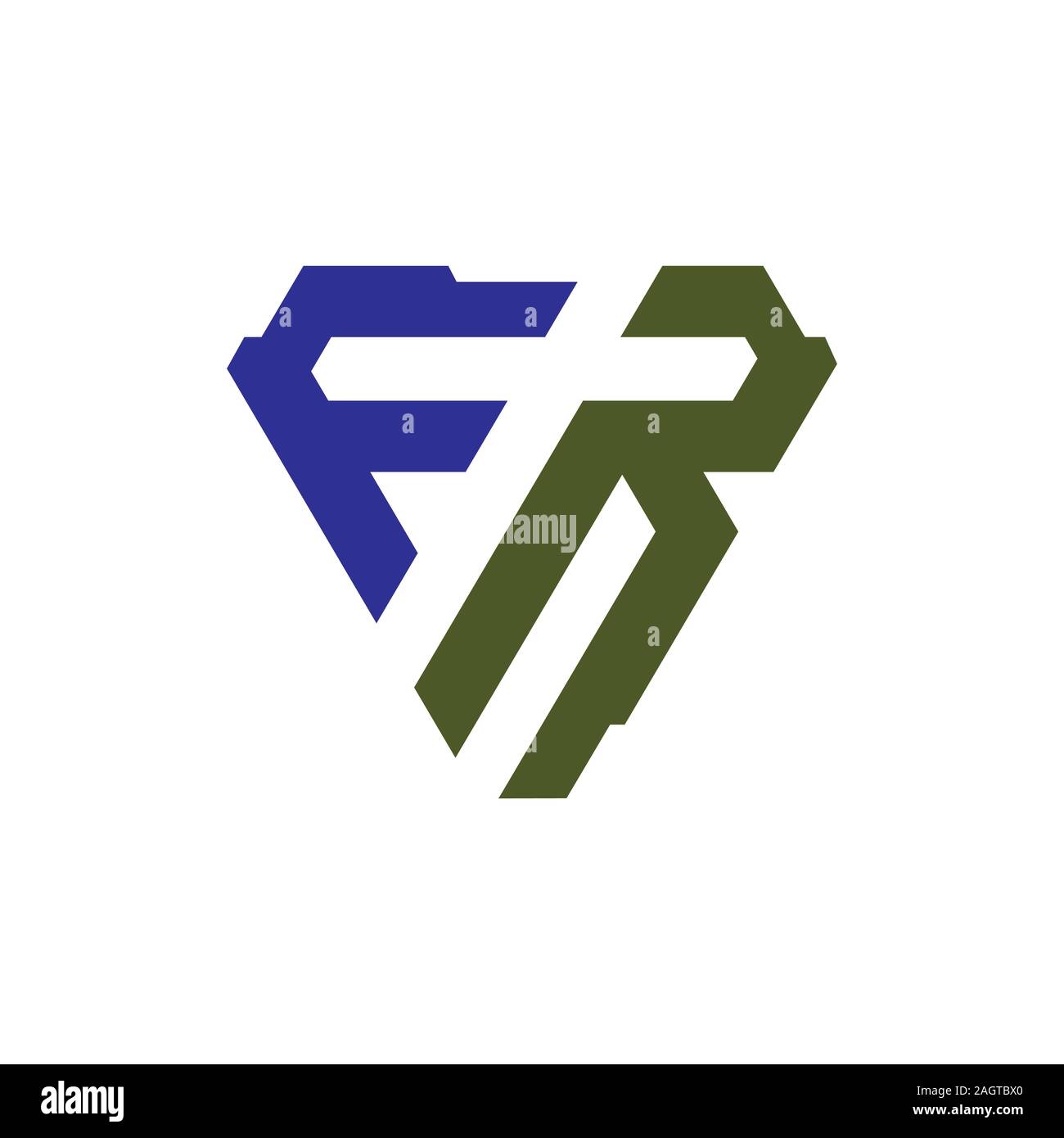 initial letter fr or rf logo vector designs Stock Vector Image & Art ...