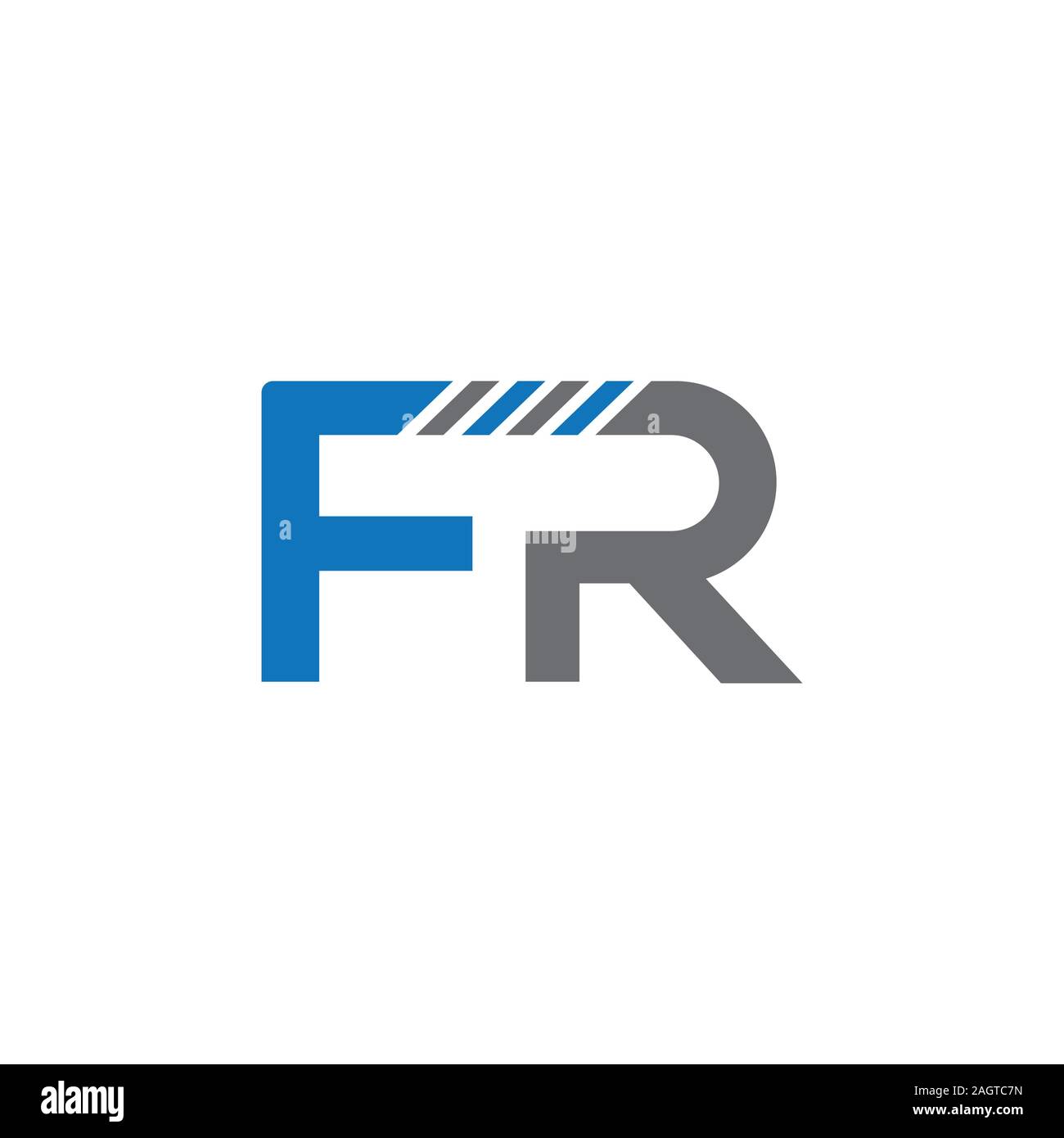 initial letter fr or rf logo vector designs Stock Vector Image & Art ...