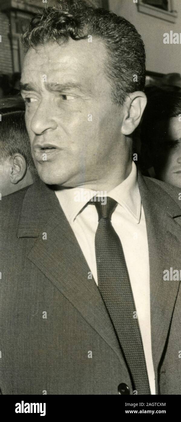 Italian politician Pietro Ingrao, Rome, Italy 1960s Stock Photo